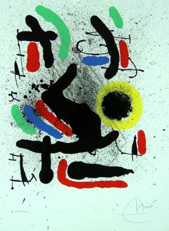 Litografia Miró - LIBERTÉ DES LIBERTÉS (Libro)