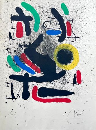 Litografia Miró - Liberté des libertés 