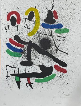 Litografia Miró - Liberté des libertés 1
