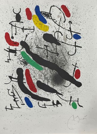 Litografia Miró - Liberté des libertés 3