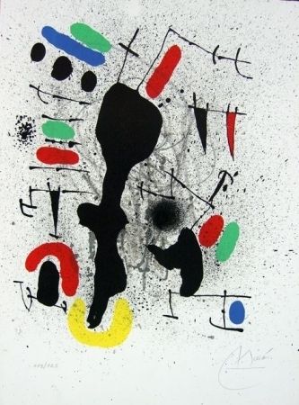 Litografia Miró - Liberté des libertés II