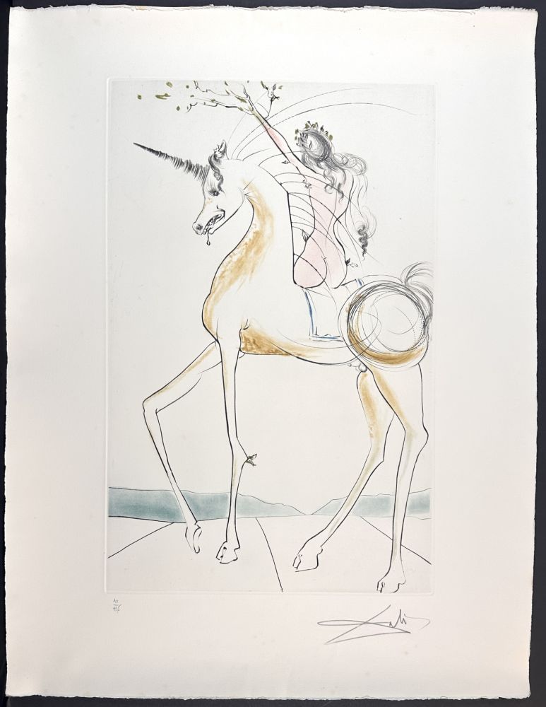Incisione Dali - Licone et Gangaride