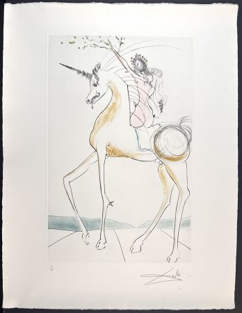 Incisione Dali - Licone et Gangaride