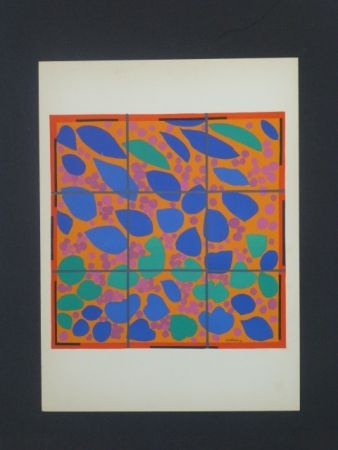 Litografia Matisse - Lierre en fleurs, 1953