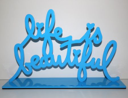 Multiplo Mr. Brainwash - Life is Beautiful III (BLUE)