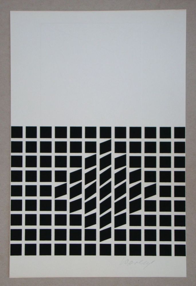 Serigrafia Vasarely - Likka-2 ( relief )