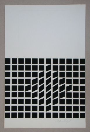 Serigrafia Vasarely - Likka-2 ( relief )