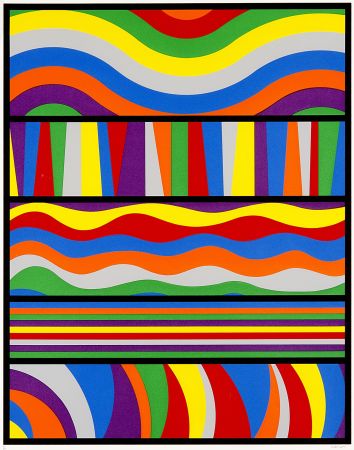 Serigrafia Lewitt - Lincoln Center Print