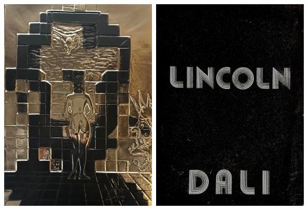 Multiplo Dali - Lincoln in Dalivision Gold Bas Relief