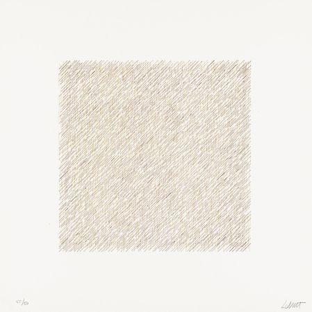 Litografia Lewitt - Lines of One Inch in Four Directions and All Combinations 06 (70120)