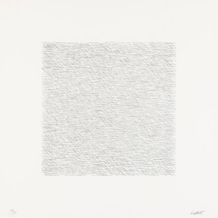 Litografia Lewitt - Lines of One Inch in Four Directions and All Combinations 12 (70123)