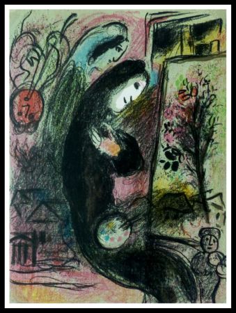 Litografia Chagall - L'INSPIRE