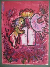 Litografia Chagall - Lion de Juda