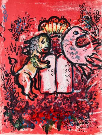 Litografia Chagall - Lion Judah