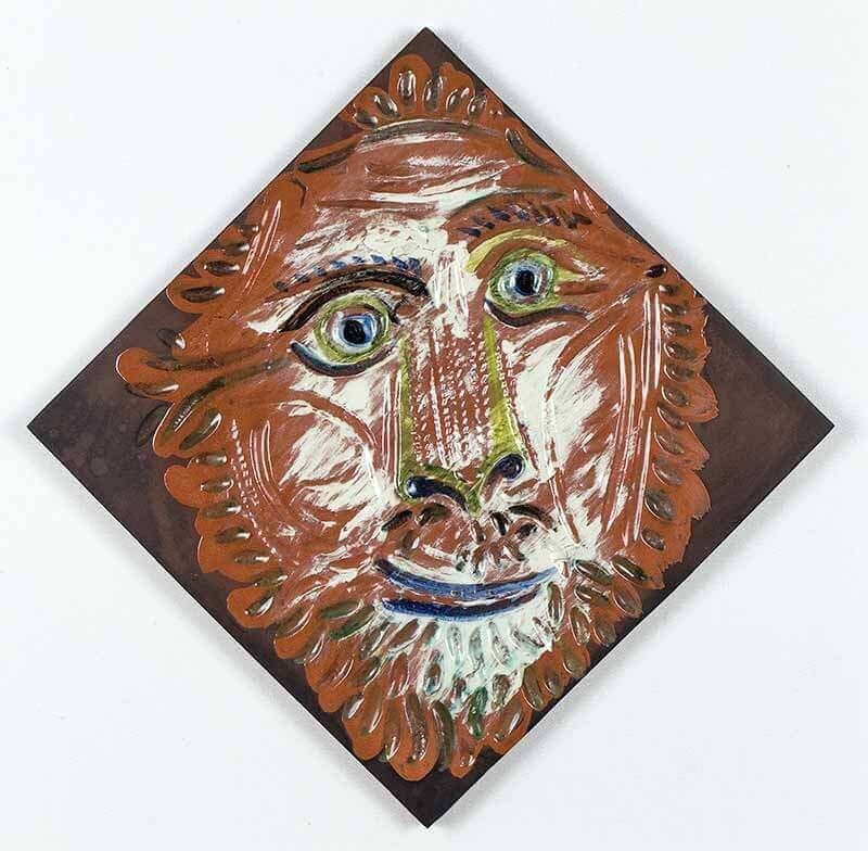Ceramica Picasso - Lion’s Head, 1968-1969