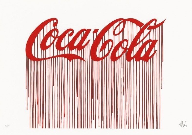 Serigrafia Zevs - Liquidated Coca-Cola