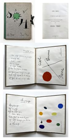 Libro Illustrato Miró - Lise Hirtz. IL ÉTAIT UNE PETITE PIE. Exemplaire de Georges Hugnet avec double dédicace, signé (1928)