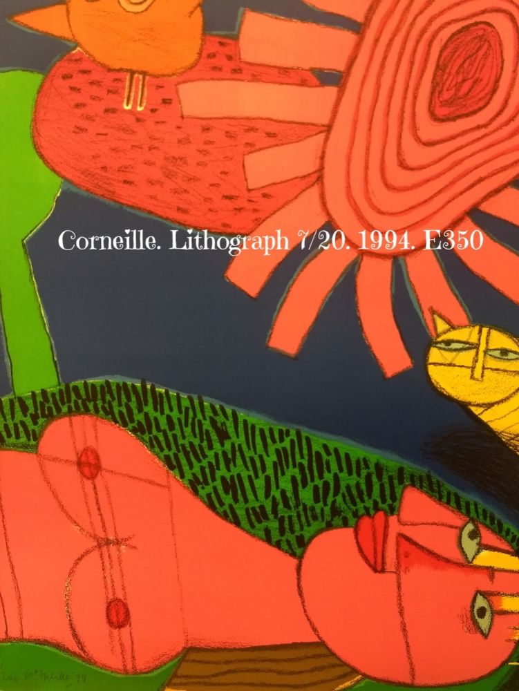 Litografia Corneille - Lithograph 7/200