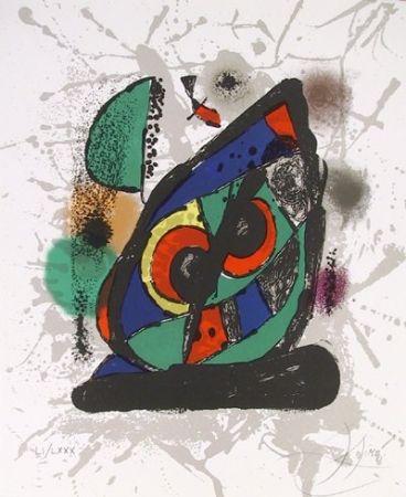 Litografia Miró - Lithograph IV