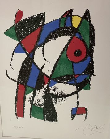 Litografia Miró - Lithographe