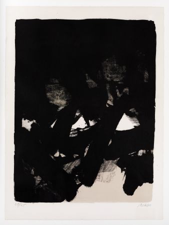 Litografia Soulages - Lithographie 13