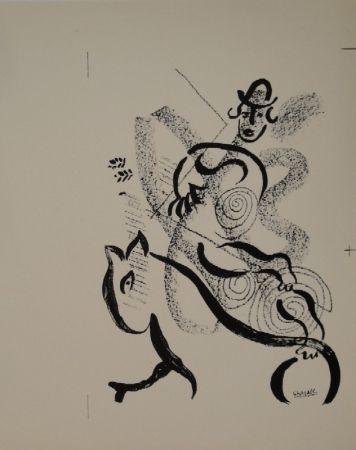 Litografia Chagall - Lithographie für 