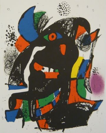 Litografia Miró - Lithographie  II