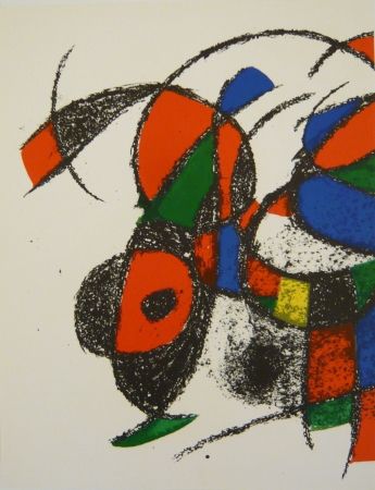 Litografia Miró - Lithographie  III