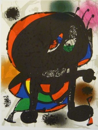 Litografia Miró - Lithographie  III From Miro Lithograph III
