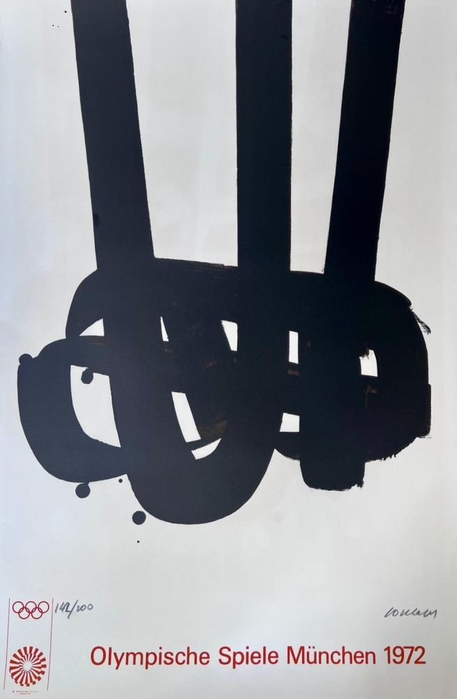 Litografia Soulages - Lithographie n°29 