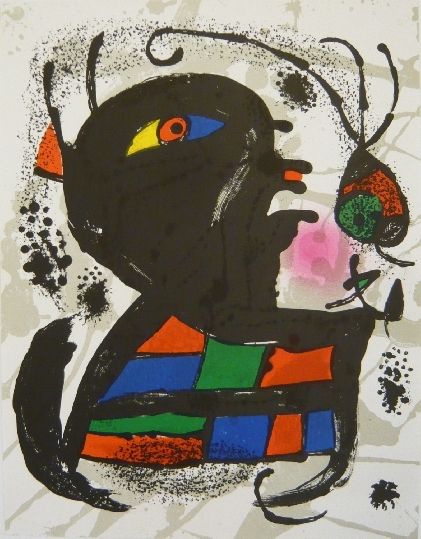 Litografia Miró - Lithographie V