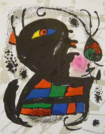 Litografia Miró - Lithographie  V