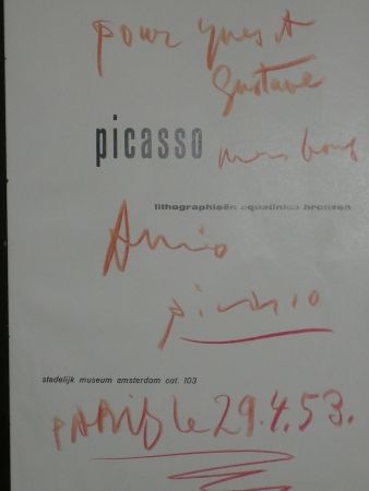 Libro Illustrato Picasso - Lithographieën, aquatintes bronzen