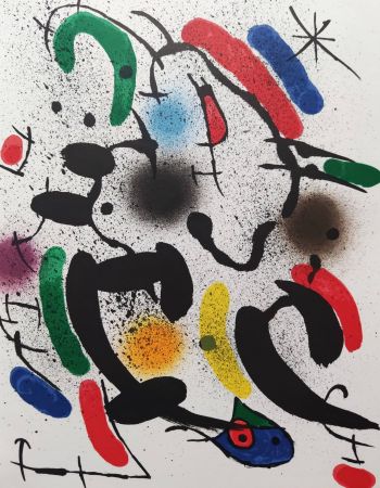 Litografia Miró - Litografía original VI