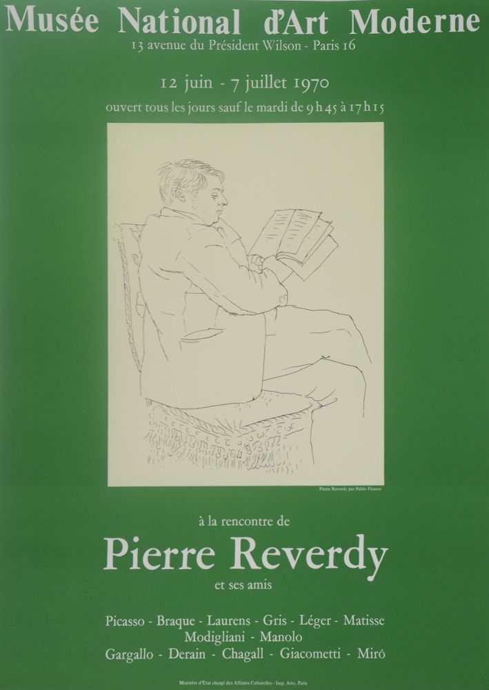 Libro Illustrato Picasso - Livre : Portrait d'un lecteur