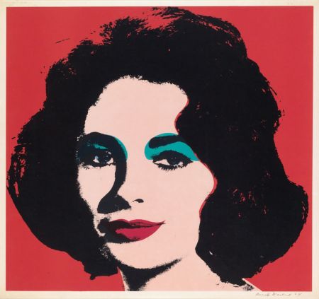 Serigrafia Warhol - Liz (FS II.7) 