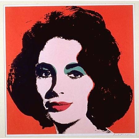 Serigrafia Warhol - Liz (II.7)