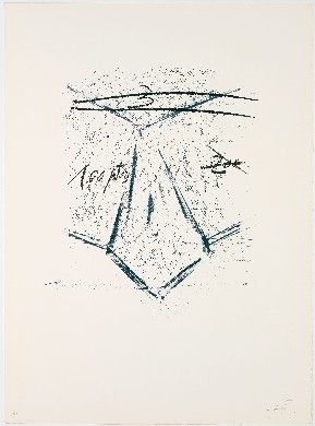 Litografia Tàpies - Llambrec 12