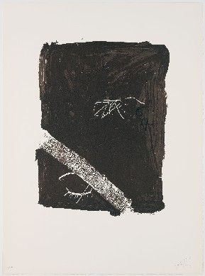 Litografia Tàpies - Llambrec 5