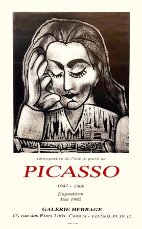 Manifesti Picasso - L'oeuvre gravee 1947-1968, HGalerie Herbage 1982