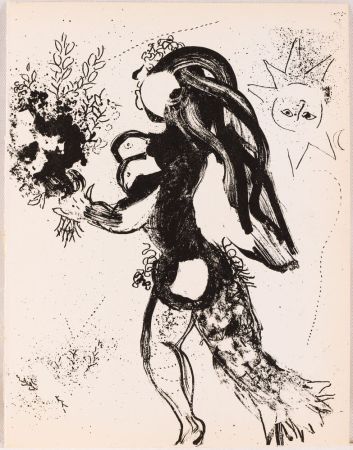 Litografia Chagall - L'offrande