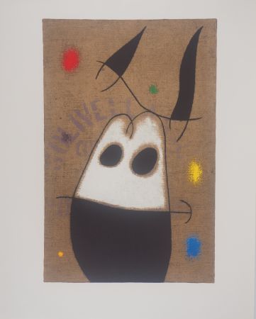 Litografia Miró - L'oiseau