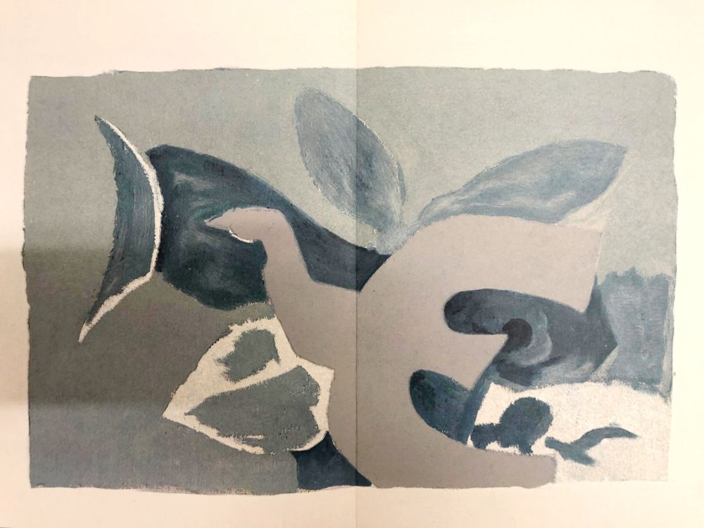 Litografia Braque - L’oiseau et son ombre