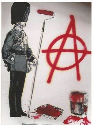 Serigrafia Mr. Brainwash - LONDON show Anarchy