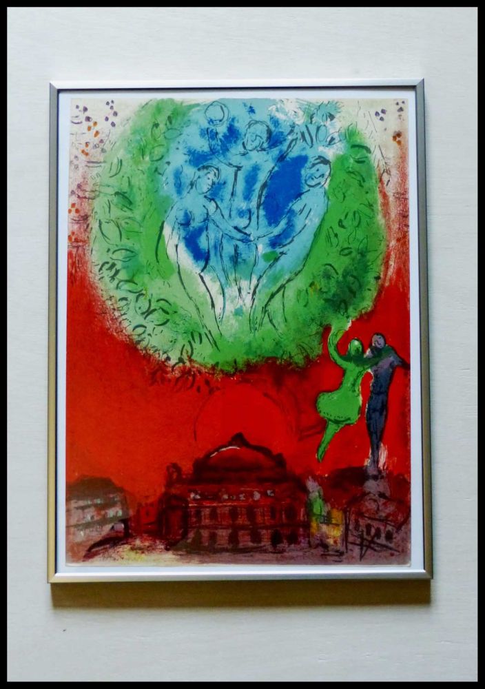 Litografia Chagall - L'OPERA