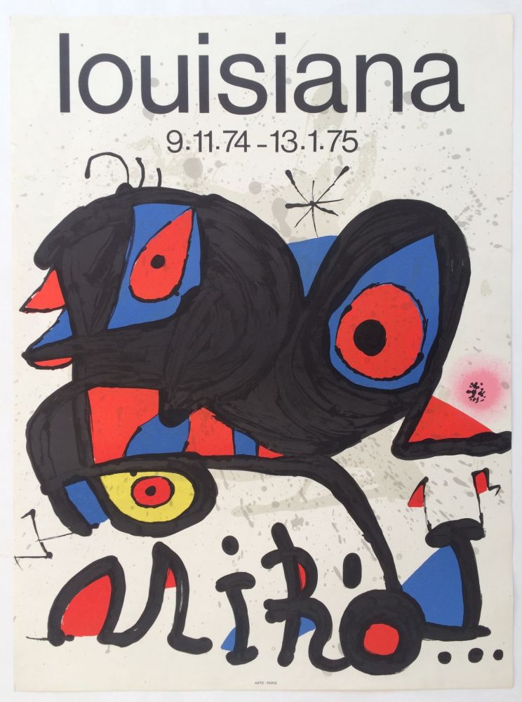 Manifesti Miró - Louisiana