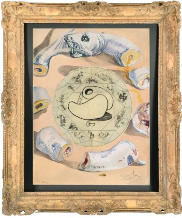 Incisione Dali - L'Ouroboros