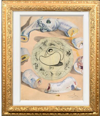 Incisione Dali - L'Ouroboros