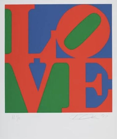 Serigrafia Indiana - Love