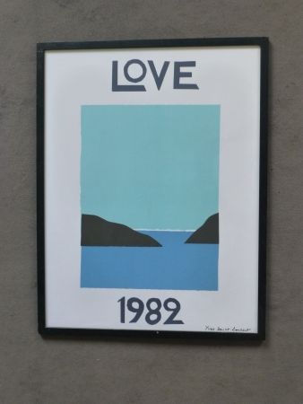 Manifesti Saint Laurent - Love 1982